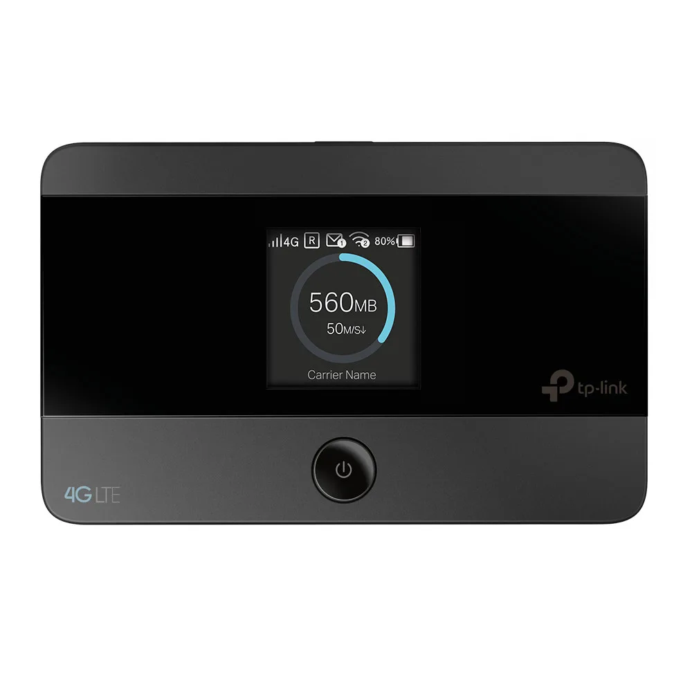 مودم روتر 4G تی‌پی‌لینک مدل M7350-V7 با باتری 2000 میلی‌آمپر، پشتیبانی از اتصال 10 کاربر همزمان، سرعت دانلود تا 150 مگابیت، نمایشگر اطلاعات ترافیک و وضعیت شبکه، سازگار با سیستم‌عامل‌های Windows، Mac OS، Android و iOS