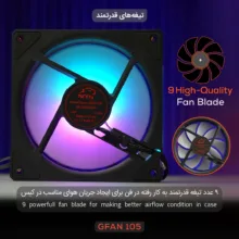 فن کیس تسکو مدل GFAN 105 Skadi Lux