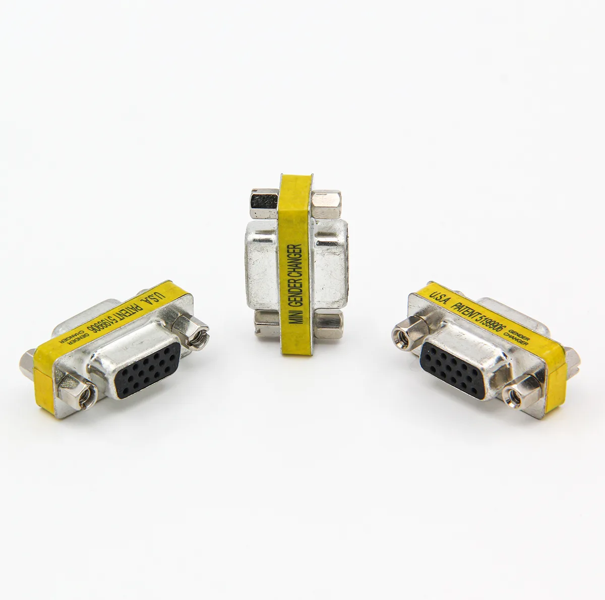 مبدل دو سر مادگی VGA مدل 15Pin