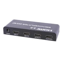 سوییچ اسپلیتر HDMI 2×2 کی نت مدل K-SWSP2022