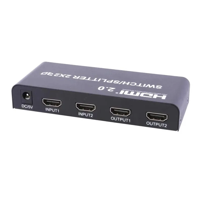 سوییچ اسپلیتر HDMI 2×2 کی نت مدل K-SWSP2022
