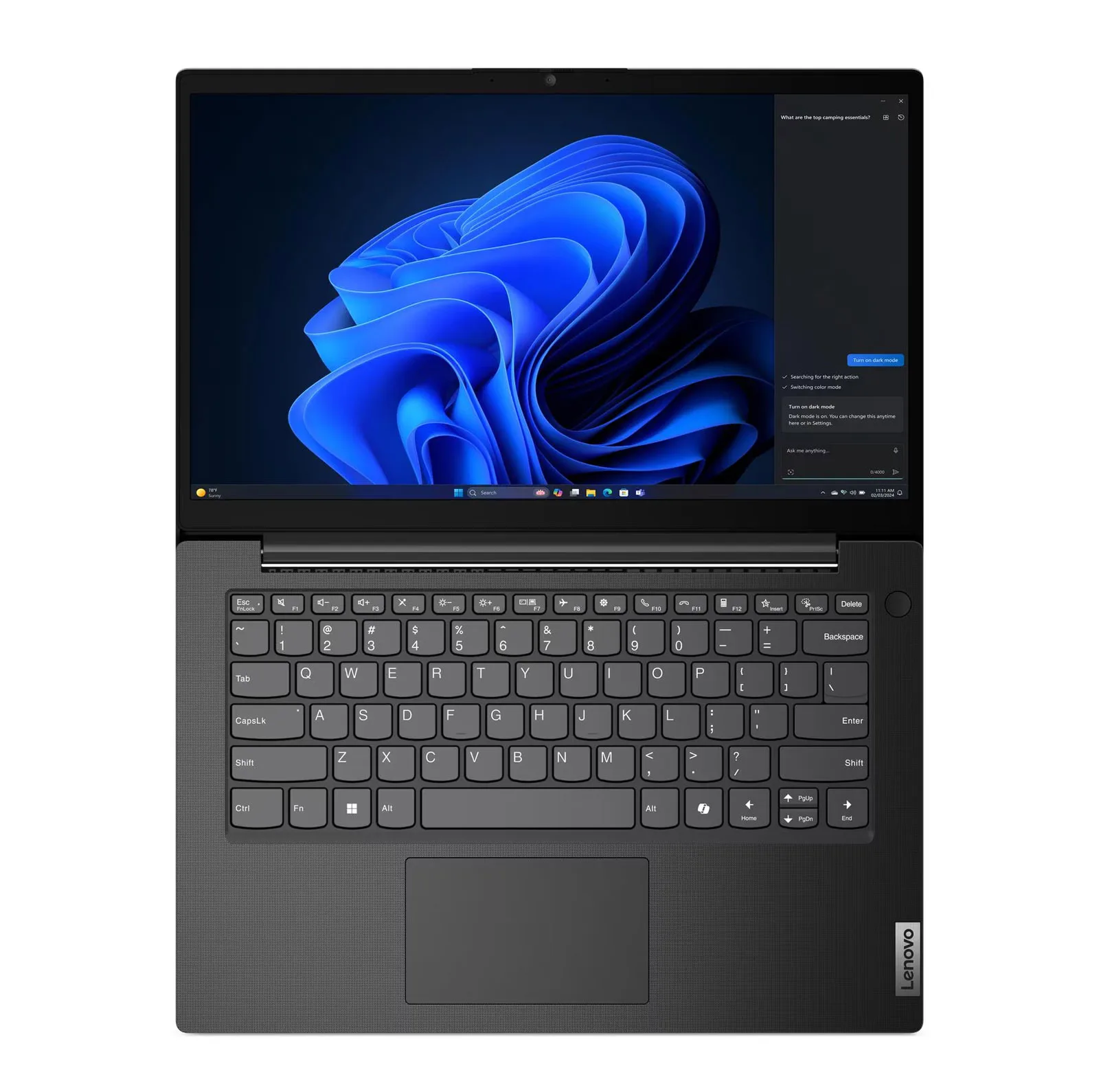 لپ تاپ 14 اینچی لنوو مدل V14 G5 IRL-Core i3 1315U-8GB DDR5 5200MHz-256GB SSD-TN - کاستوم شده