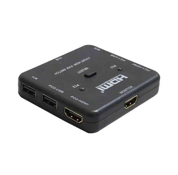 سوئیچ HDMI KVM دو پورت وی نت مدل V-SWKHM4K2