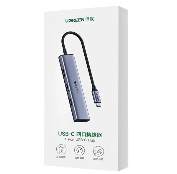 هاب 4 پورت USB یوگرین مدل CM473 کد 15395