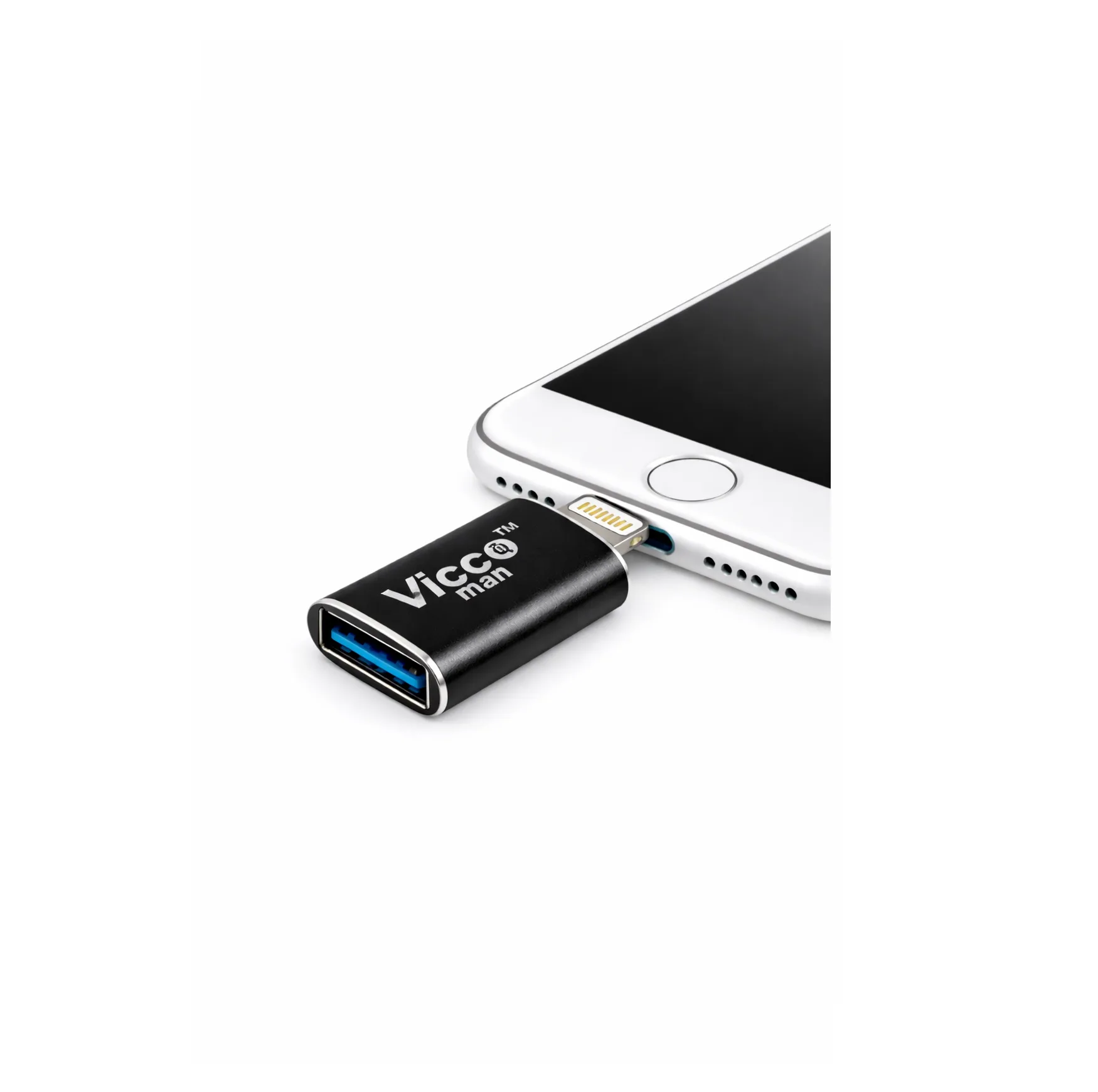 مبدل OTG USB به لایتنینگ ویکومن مدل VC8