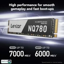 اس اس دی اینترنال PCIe Gen4 x4 لکسار مدل NQ780 ظرفیت 1 ترابایت