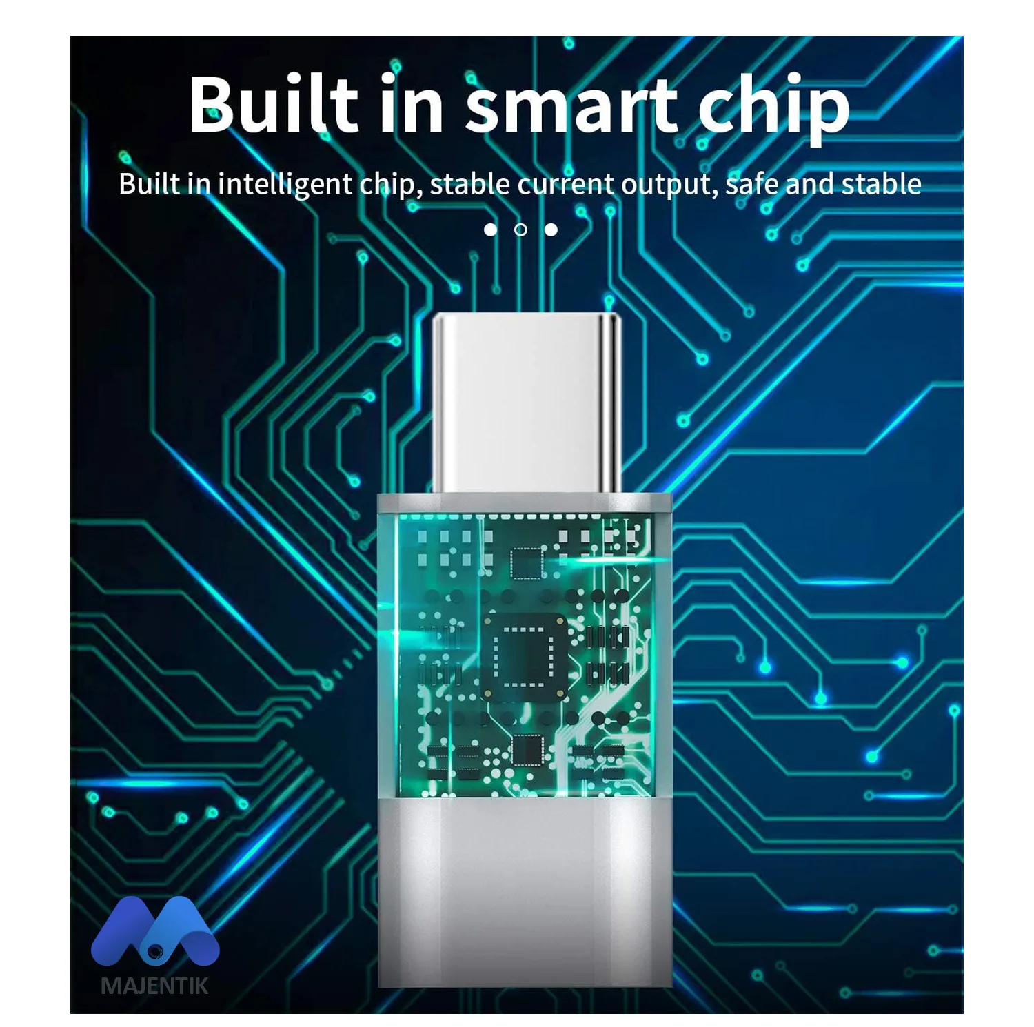 مبدل MicroUSB به USB-C مجنیتک مدل MC4