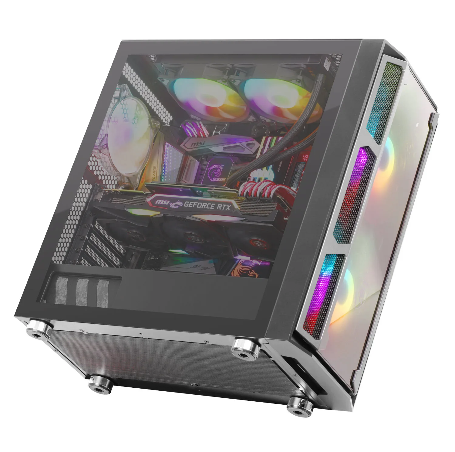کیس کامپیوتر گیمینگ گرین مدل GRIFFIN G6