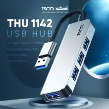 هاب USB تسکو 4 پورت USB مدل THU 1142