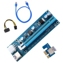 رایزر کارت گرافیک تبدیل PCI EXPRESS 1X به 16Xمدل 009S