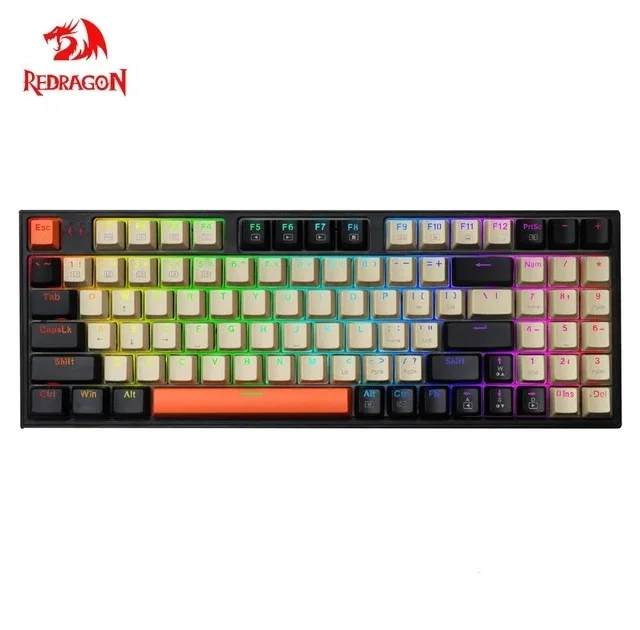 کیبورد ردراگون مدل K643 RGB PRO VEIGAR RED SWITCH