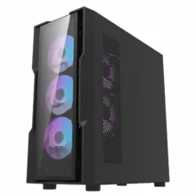 کیس کامپیوتر گیمینگ دارک فلش مدل DK431 Glass BK