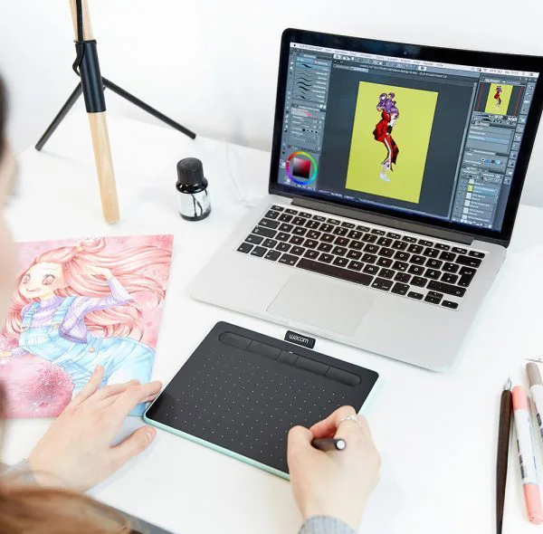 قلم نوری وکام مدل Intuos M CTL-4100WL/KO-C
