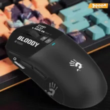 ماوس گیمینگ دوگانه بی‌سیم و باسیم بلادی مدل R_72_ULTRA_DUAL