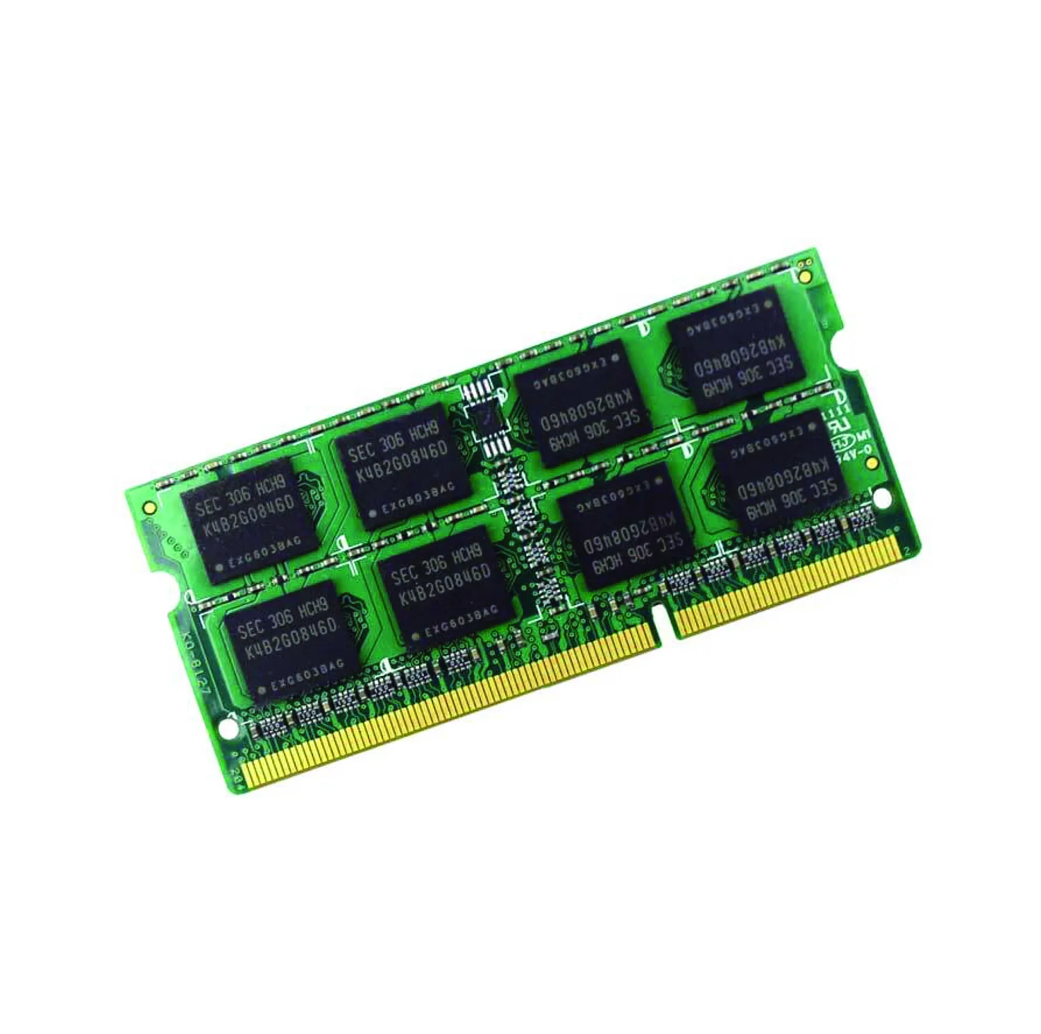 رم لپ‌تاپ DDR3 8 گیگابایت تک کاناله سامسونگ مدل PC3L 12800S فرکانس 1600 مگاهرتز تایمینگ CL11 ولتاژ 1.35 ولت SO-DIMM