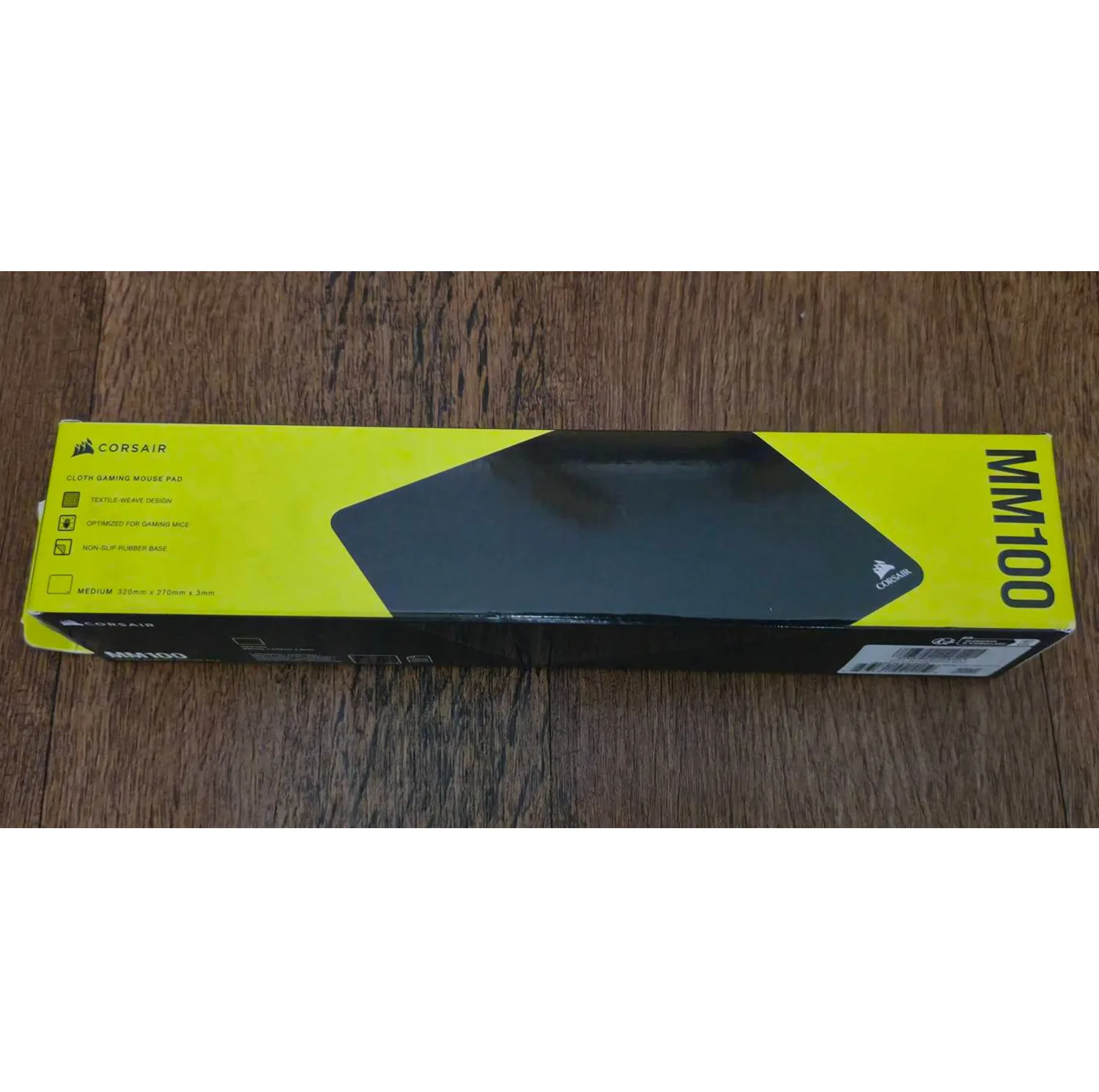 ماوس پد گیمینگ کورسیر مدل MM100-N سایز 32*27 سانتیمتر