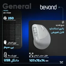 ماوس بی سیم بیاند مدل BM-1910RF