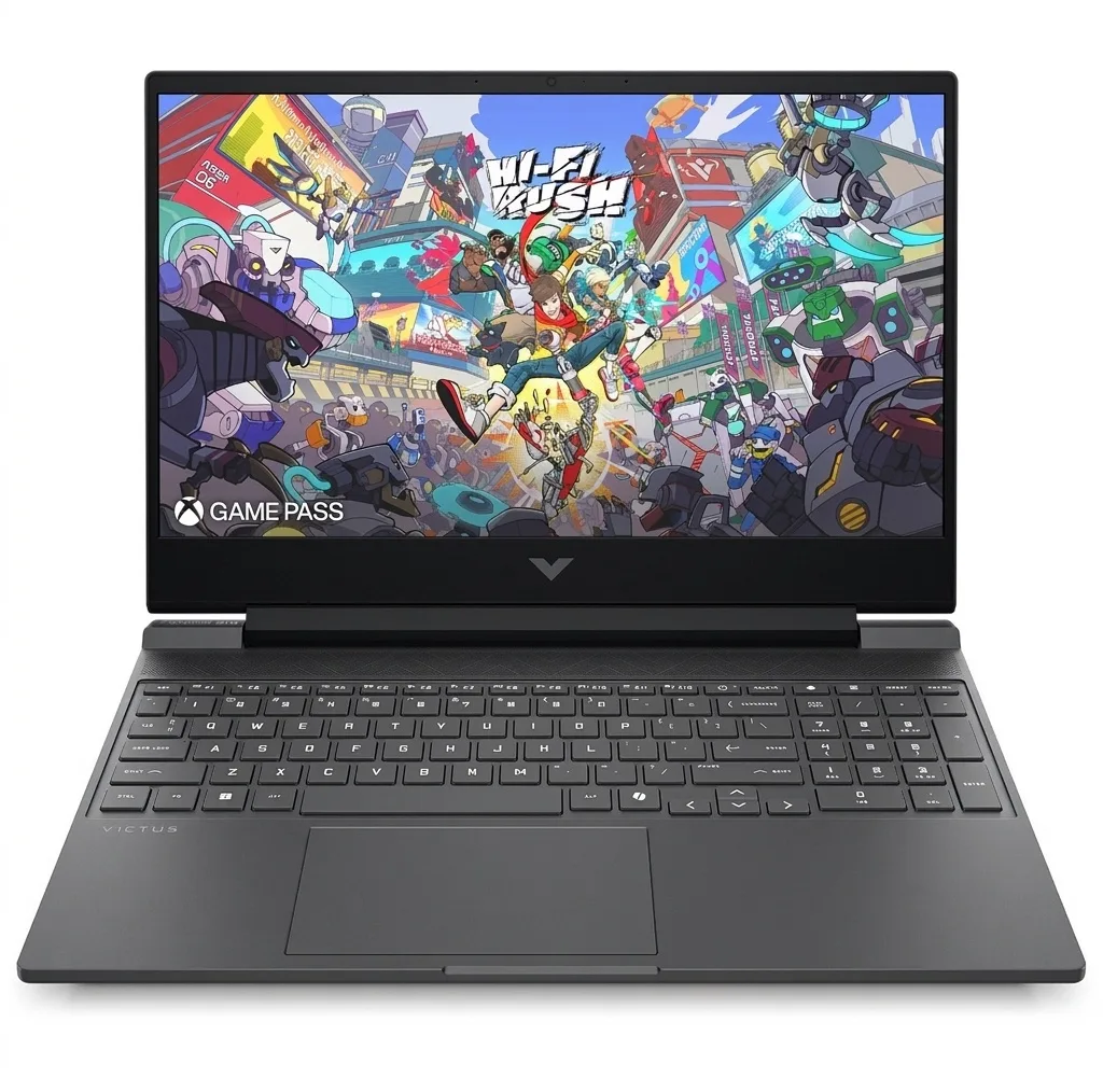 لپ تاپ 15.6 اینچی اچ‌پی مدل Victus 15 fa2013dx-i5 13420H-RTX3050 6GB-8GB DDR4 3200MHz-512GB SSD-W