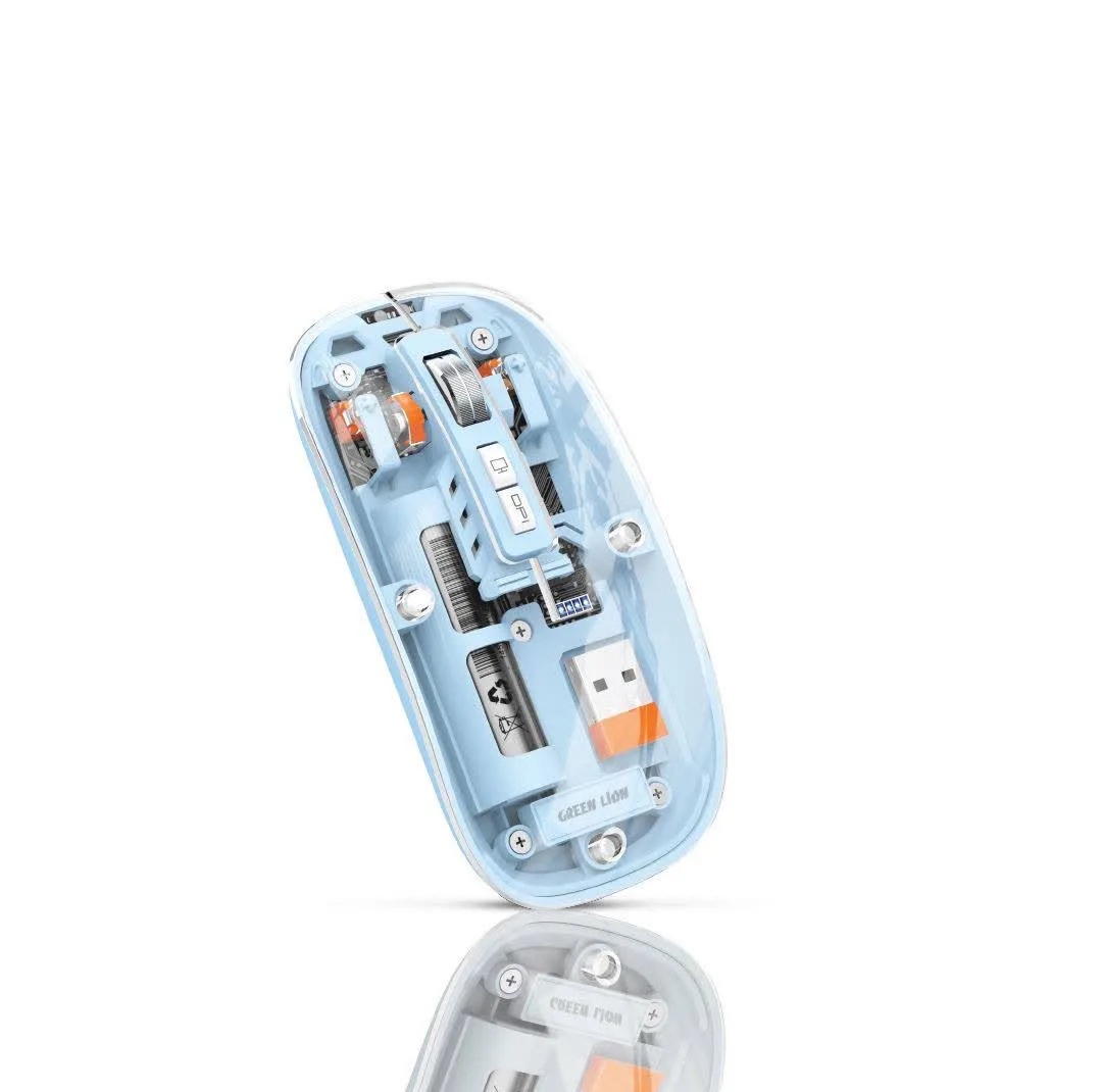 ماوس بی سیم گرین لاین مدل Transparent Mouse 2