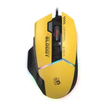 ماوس گیمینگ بلادی مدل  W95 Max Sport Lime Activated
