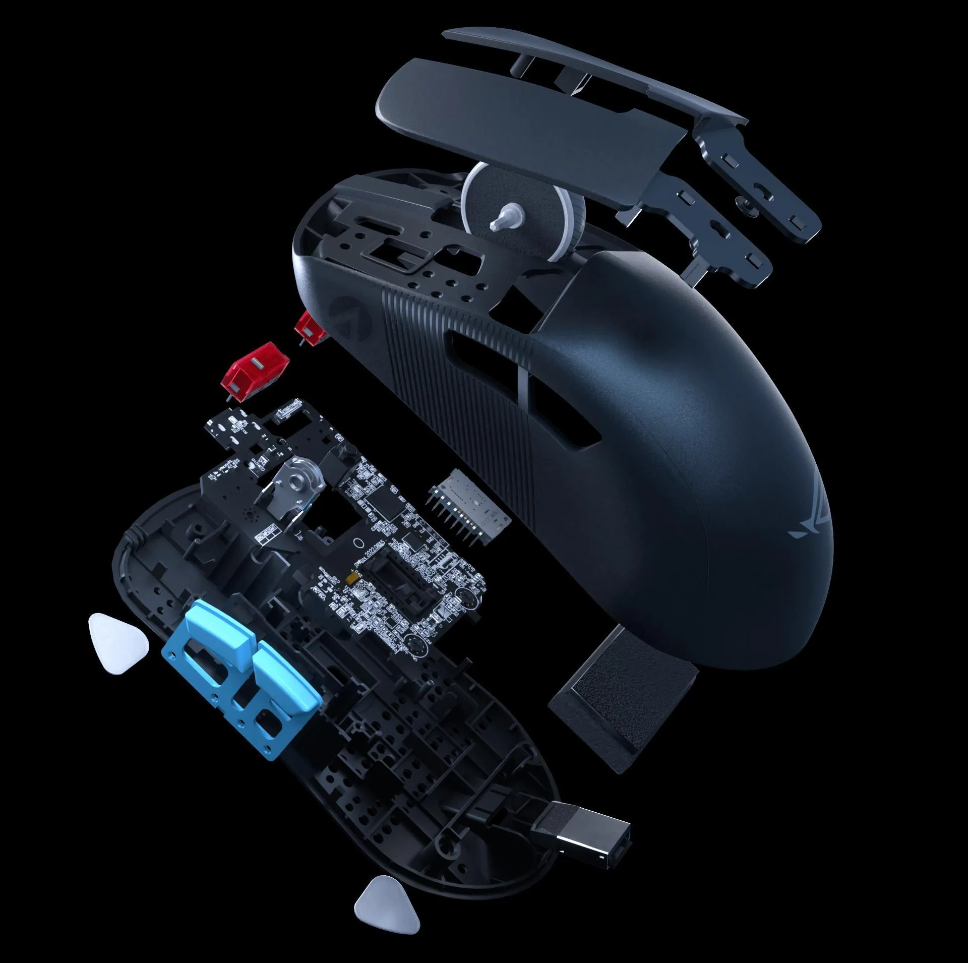 ماوس بی سیم گیمینگ ایسوس مدل Rog Harpe Ace Aim Lab Edition RGB