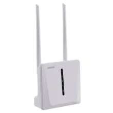 مودم روتر خانگی 4.5G نتربیت مدل NW-661D، پشتیبانی از 32 کاربر، سرعت 1200 مگابیت بر ثانیه، دو آنتن 5dBi خارجی، پورت‌های گیگابیتی LAN و WAN، رمزگذاری WPA/WPA2-PSK و فایروال داخلی NAT/SPI