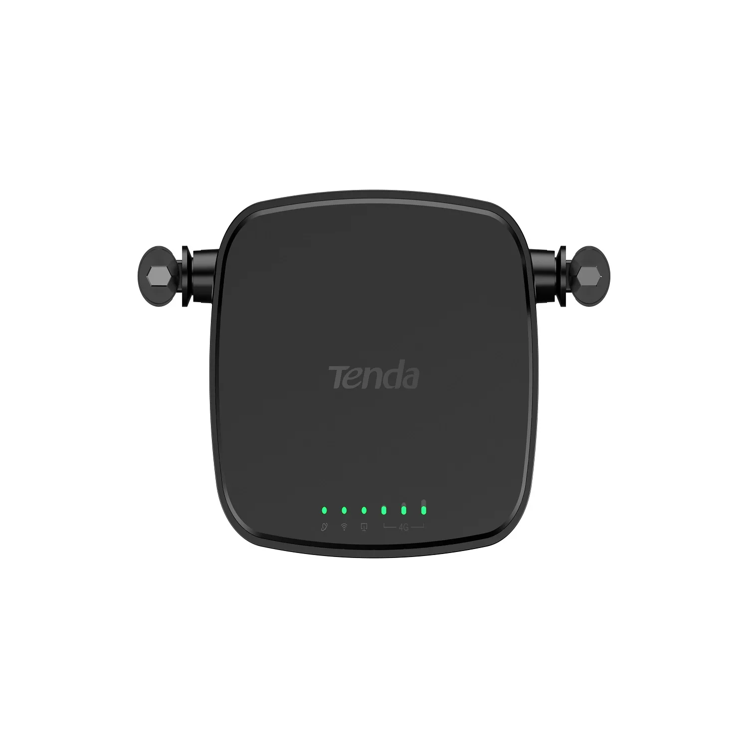 مودم روتر سیم‌کارتی 4G تندا مدل 4G03 pro با پشتیبانی از شبکه 4G و اتصال بی‌سیم 2.4 گیگاهرتز با سرعت 300 مگابیت بر ثانیه، دارای درگاه‌های WAN/LAN و LAN