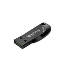 فلش مموری سن دیسک مدل Ultra Shift با ظرفیت 32 گیگابایت، رابط USB سه‌نقطه‌دو Gen1، سرعت انتقال 100 مگابایت بر ثانیه و بدنه مقاوم در برابر ضربه، خش و گرد و غبار