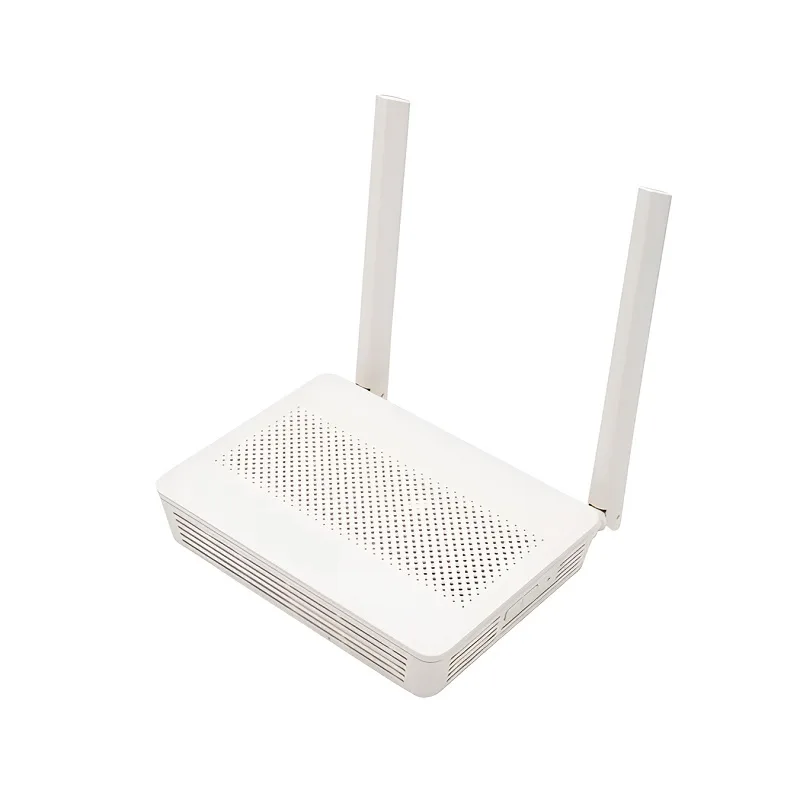 مودم فیبر نوری دوبانده مدل EG8145V5 با پشتیبانی از شبکه 4G، سرعت بی‌سیم تا 866 مگابیت، دو آنتن خارجی، قابلیت اتصال 10 کاربر و رابط USB مناسب استفاده خانگی و اداری