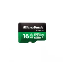 کارت حافظه microSDHC میکروسونیک مدل HC کلاس 10 استاندارد UHS-I U1 سرعت 90MBps ظرفیت 16 گیگابایت