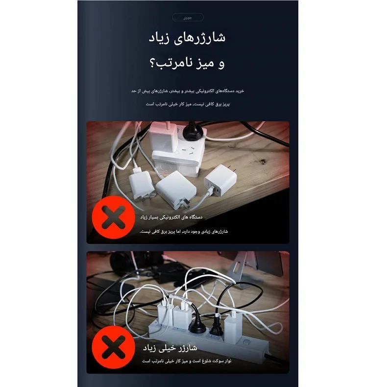 هاب 6 پورت USB-C و USB جووی مدل JC-128