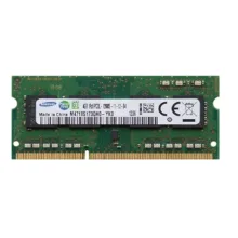 رم لپ‌تاپ DDR3L تک کاناله 4 گیگابایت سامسونگ مدل 12800S با تایمینگ 1600 و ماژول SO-DIMM