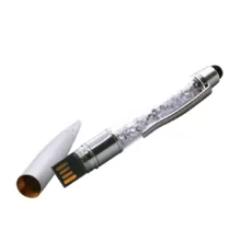 فلش مموری USB2.0 پرلیت یو اس بی مدل خودکار سه کاره کد PEN-04 ظرفیت 128 گیگابایت