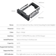 براکت هارد اینترنال اوریکو مدل 1106SS