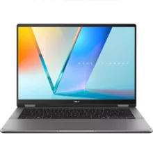 لپ تاپ 14 اینچی ایسوس مدل Vivobook 14 Flip TP3407SA-Core Ultra 7 256V-16GB LPDDR5X-1TB SSD-OLED-Backlit-Touch – کاستوم شده