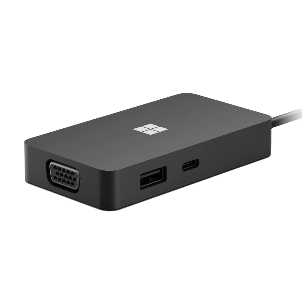 مبدل USB-C به HDMI / VGA / LAN / USB-C / USB-A مایکروسافت مدل Travel Hub