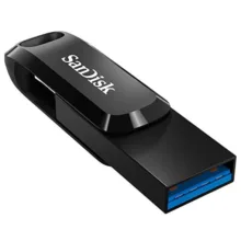 فلش مموری سن دیسک Ultra Dual Drive Go ظرفیت 256 گیگابایت با درگاه USB Type-C مقاوم در برابر خش، شوک، لرزش و گرد و غبار