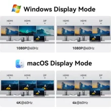 هاب 15 پورت USB-C ونشن مدل TPUH0