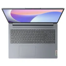 لپ‌تاپ لنوو مدل IdeaPad Slim 3 15IRU8 با پردازنده Core i3-1315U، رم LPDDR5 8GB با فرکانس 4800MHz، حافظه SSD با ظرفیت 256GB، نمایشگر 15.6 اینچ TN با وضوح Full HD