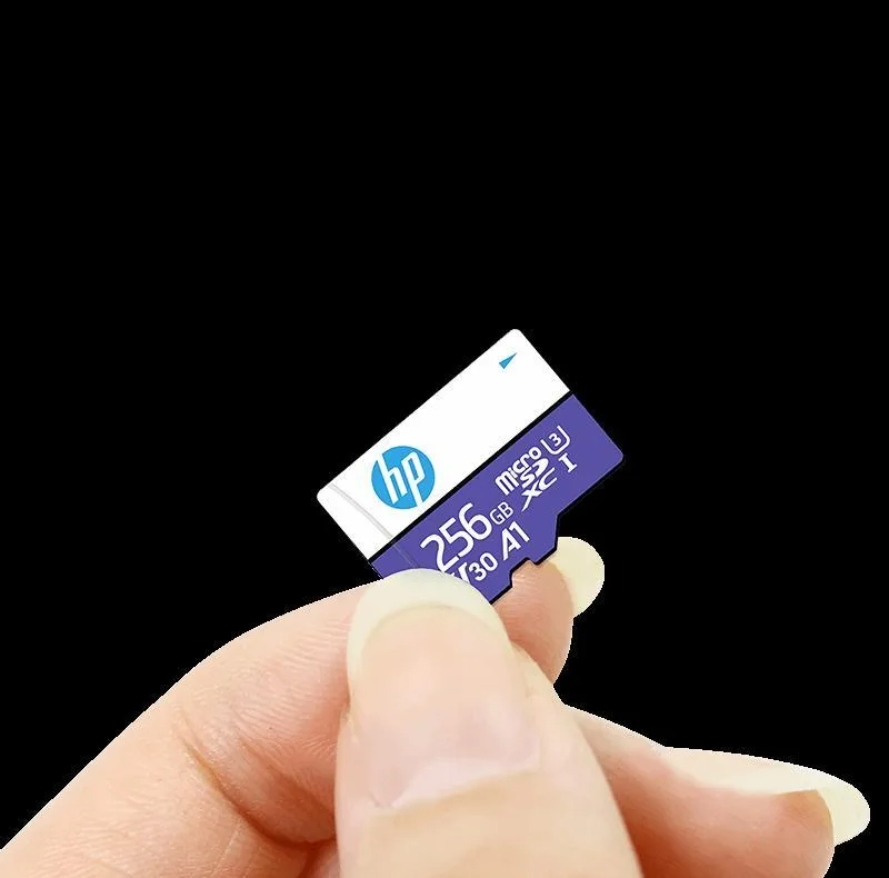 کارت حافظه MicroSD اچ پی مدل mx330 کلاس 10 استاندارد UHS-I U3 سرعت 100MBps ظرفیت 256 گیگابایت به همراه آداپتور SD