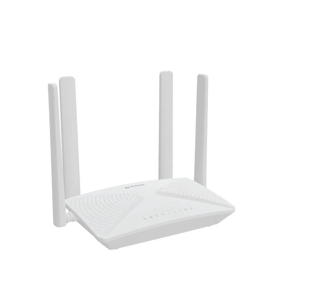 مودم روتر 4G دی-لینک مدل DWR-M922 با اتصال سیم‌کارت، پشتیبانی همزمان 32 کاربر، آنتن خارجی، رابط‌های RJ-45 LAN و WAN، مناسب استفاده خانگی و منبع تغذیه آداپتور برق 220 ولت