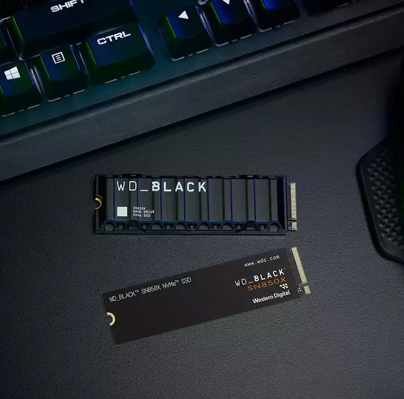 اس اس دی اینترنال PCIe Gen4 x4 وسترن دیجیتال مدل WD Black SN850X ظرفیت 4 ترابایت