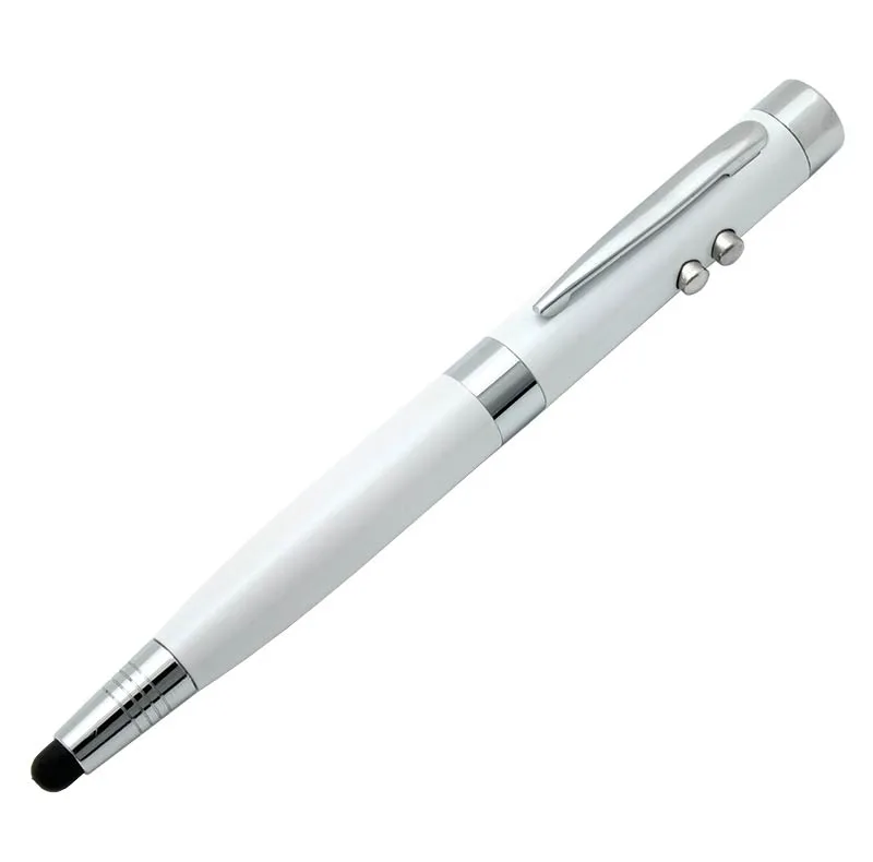 فلش مموری 16 گیگابایت پرلیت یو اس بی مدل U-86 با طرح خودکار 6کاره، چراغ‌قوه، چراغ UV تست اسکناس، لیزر و قلم لمسی دیجیتالی