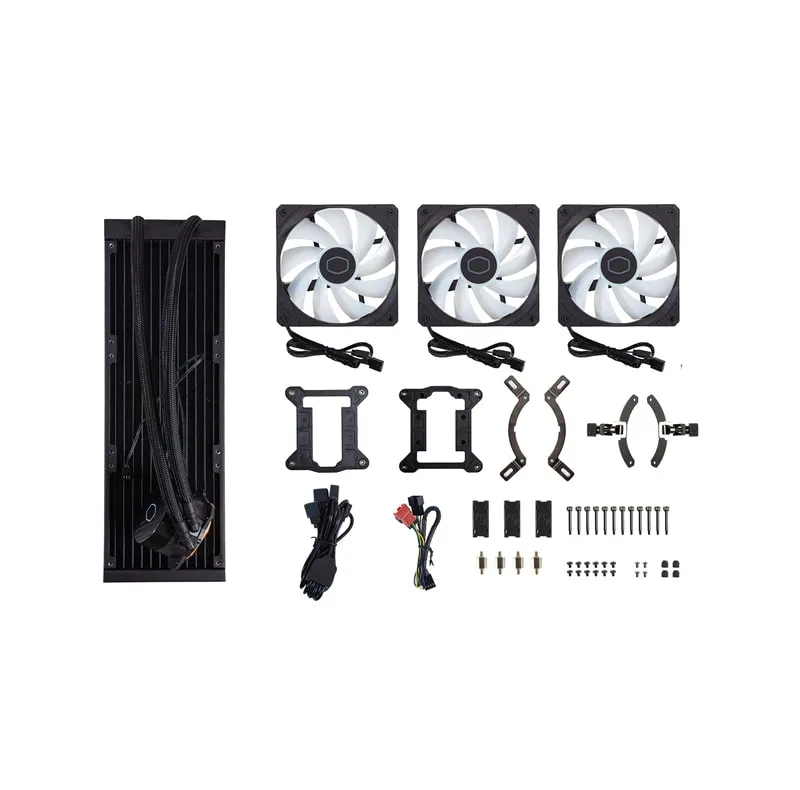 سیستم خنک کننده آبی کولر مستر مدل 360L CORE ARGB