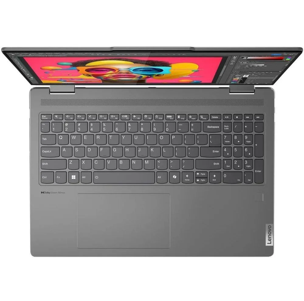 لپ تاپ 16 اینچی لنوو مدل Yoga 7 2-in-1 16IML9-Core Ultra 7 155U-16GB LPDDR5x-1TB SSD-Touch-W