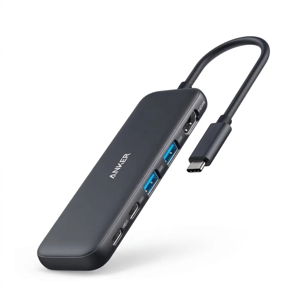 هاب 5 پورت USB-C انکر مدل 332