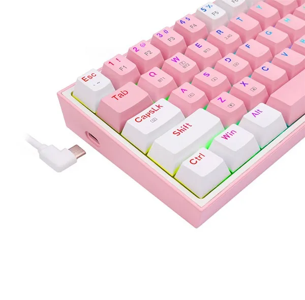 کیبورد مخصوص بازی ردراگون مدل K616 FIZZ PRO RGB