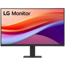 مانیتور خمیده 24 اینچ ال جی مدل 24U421 با وضوح Full HD، پنل VA و نرخ به‌روزرسانی 100 هرتز