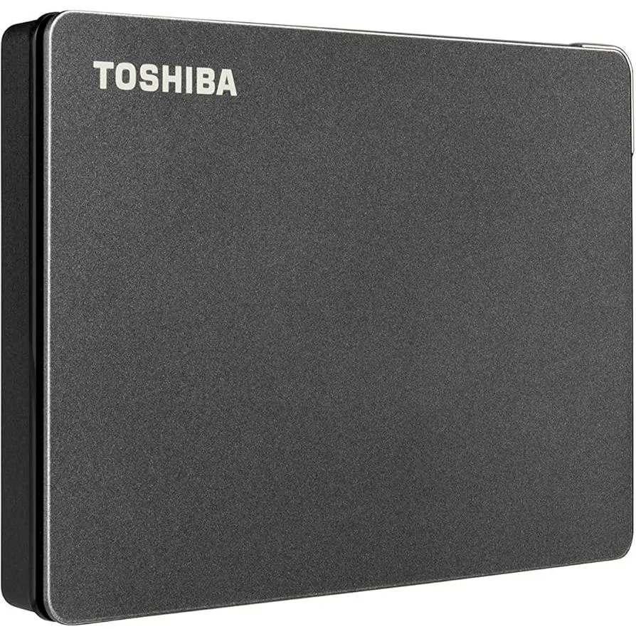 هارد اکسترنال توشیبا مدل Canvio Gaming ظرفیت یک ترابایت دارای رابط USB Type-A 3.2