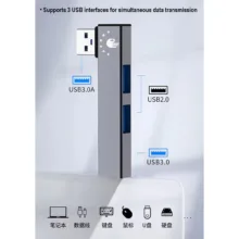 هاب 3 پورت USB 3.0 اکی یس مدل HUB300USB